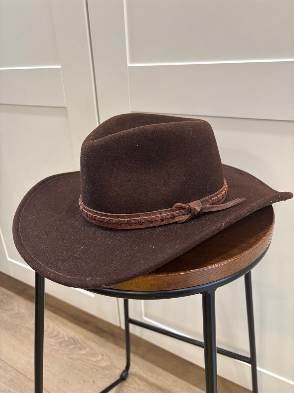 Bailey Brown 100% Wool Felt Western Hat